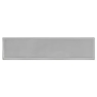 Kakel <strong>Rill</strong>  Ljusgrå Blank 7.5x30 cm
