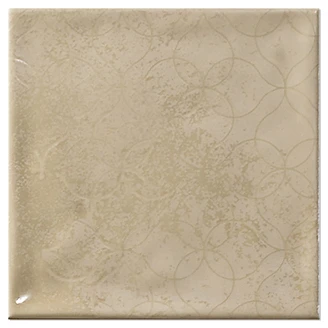 Dekor Kakel <strong>Smycke</strong>  Kashmir Blank-Relief 15x15 cm