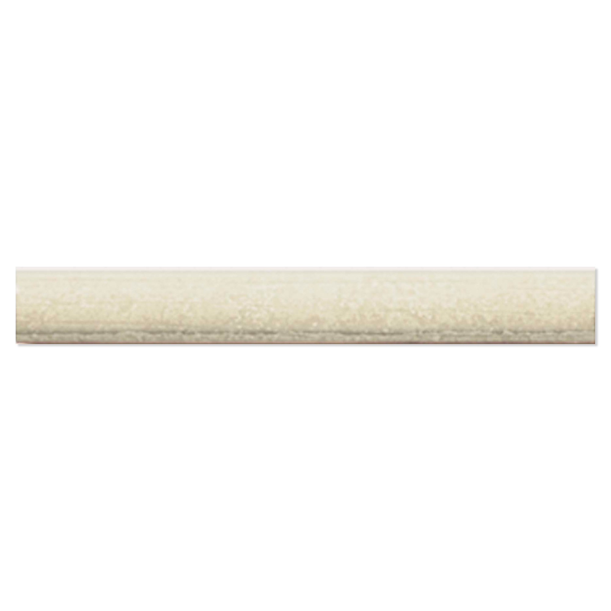 Dekor Kakel Smycke Pärlvit Blank 2x15 cm