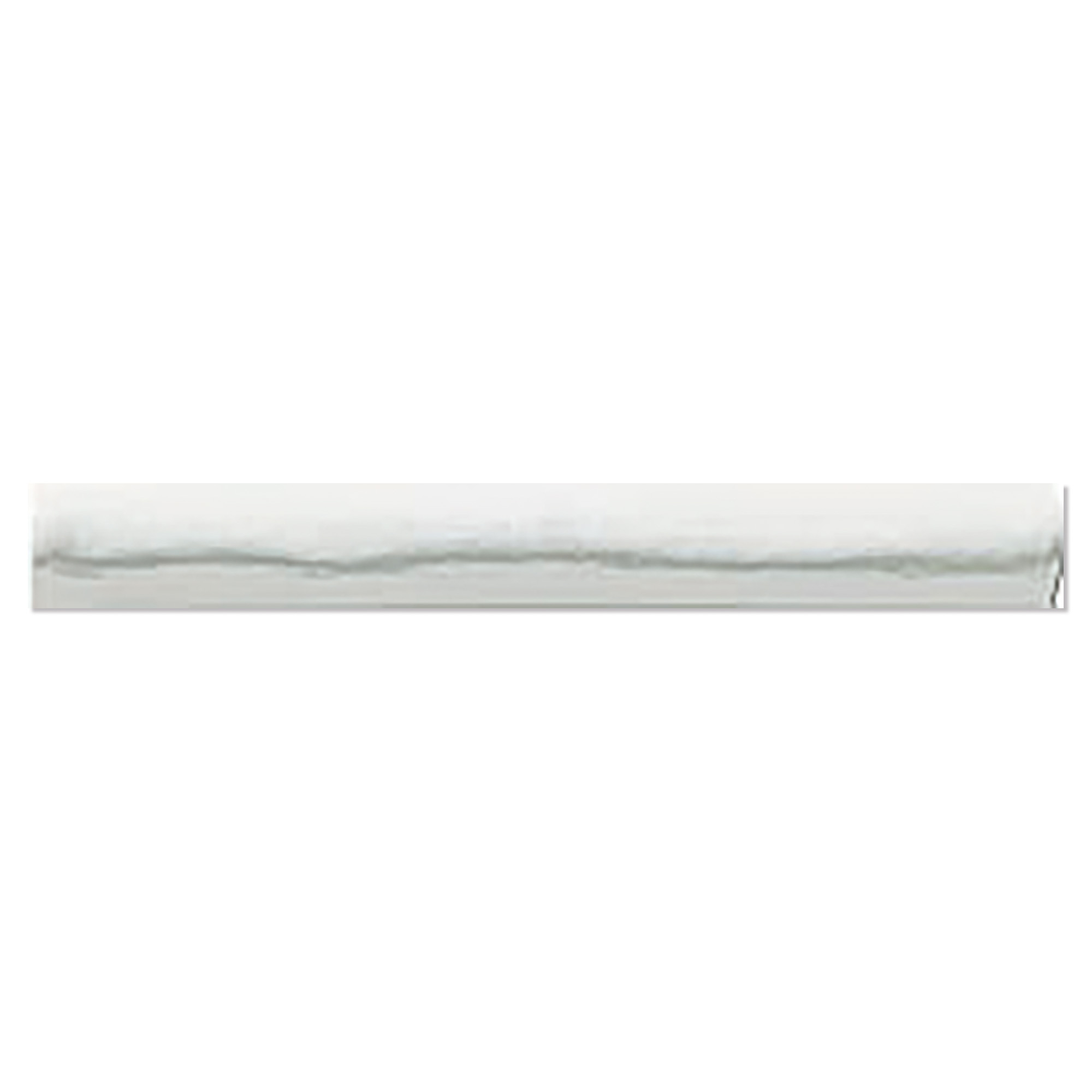 Dekor Kakel Smycke Vit Blank 2x15 cm