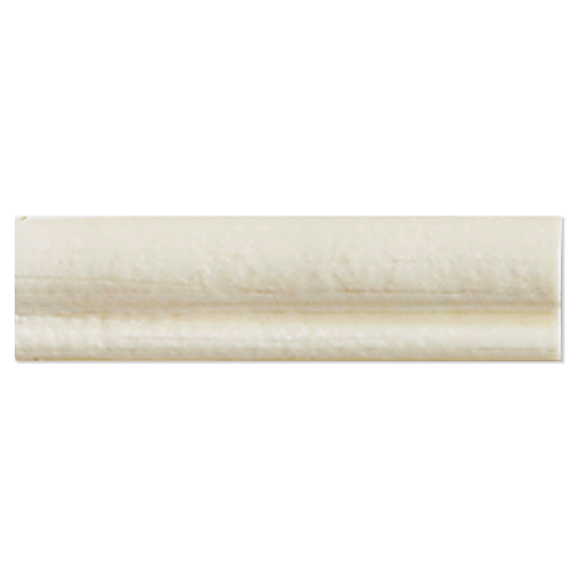 Dekor Kakel Smycke Pärlvit Blank 4x15 cm