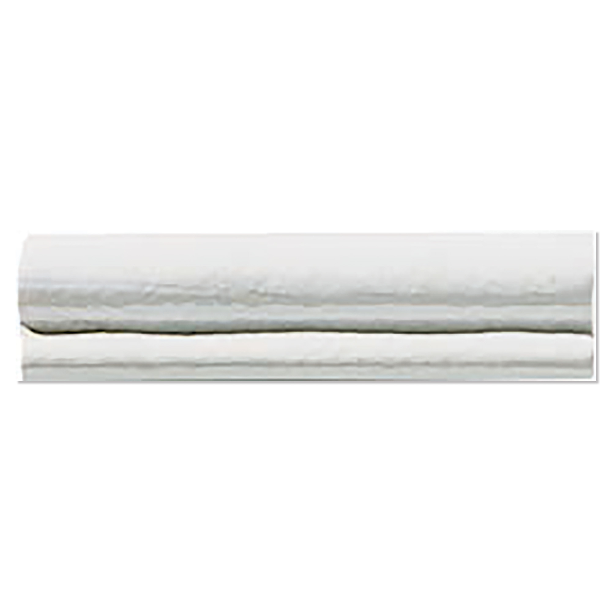 Dekor Kakel Smycke Vit Blank 4x15 cm
