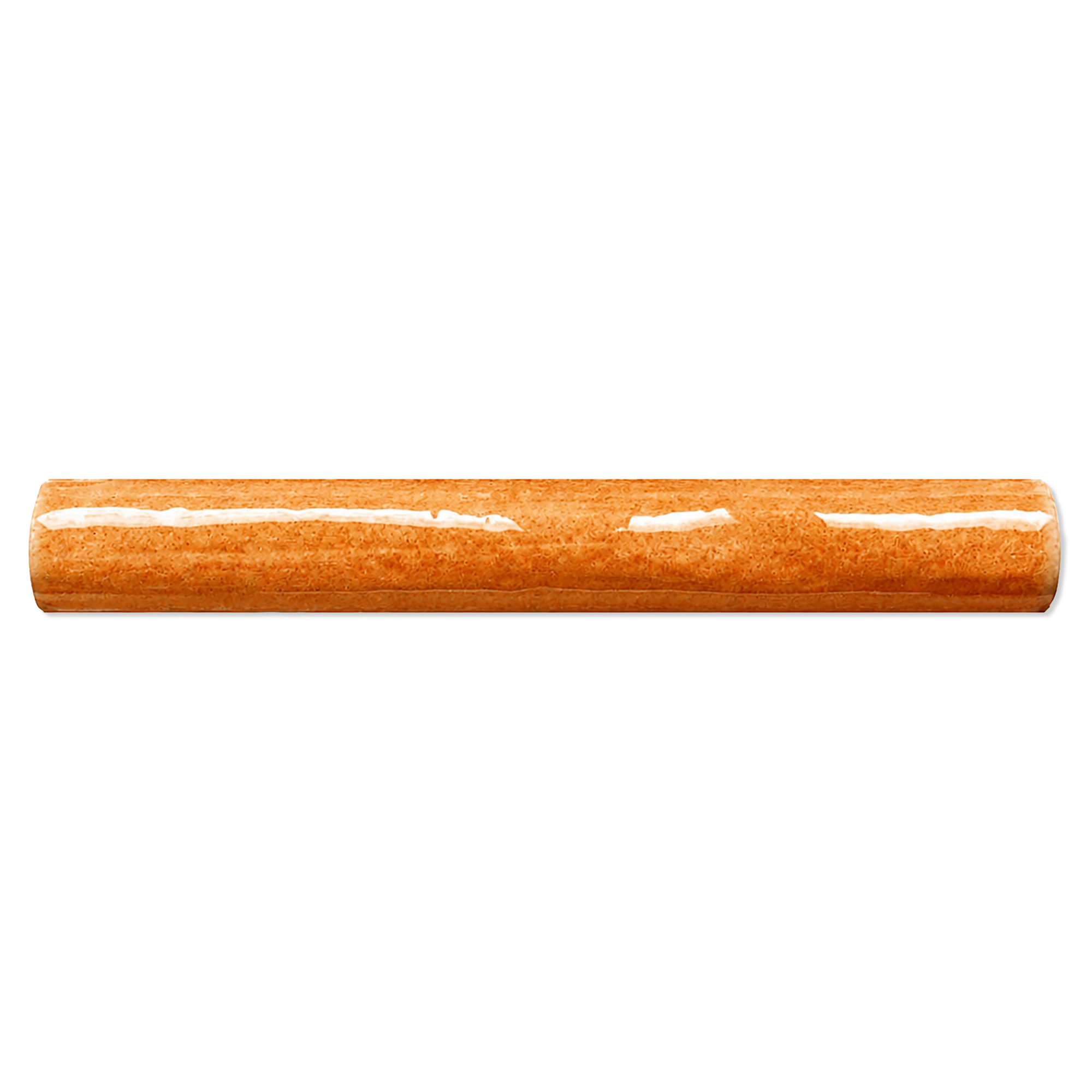 Dekor Kakel Årgång Orange Blank 2x15 cm