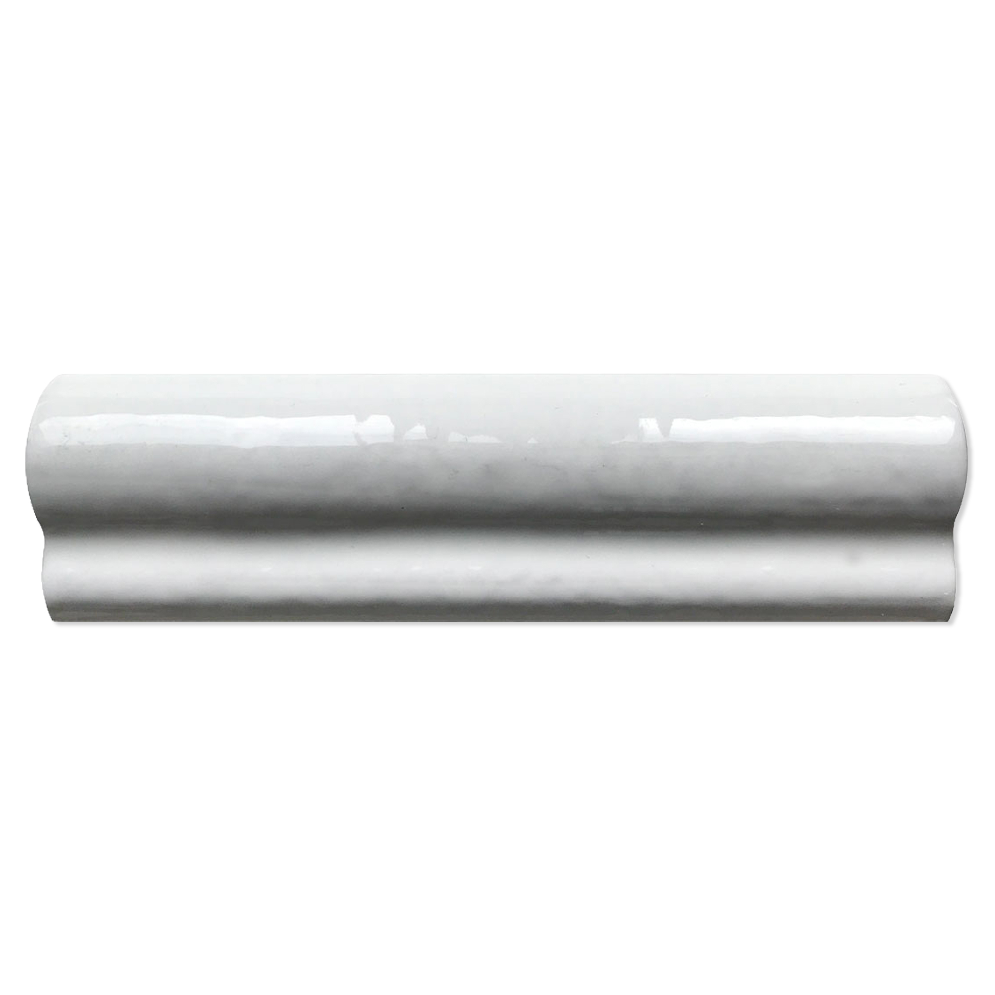 Dekor Kakel Årgång Vit Blank 4x15 cm