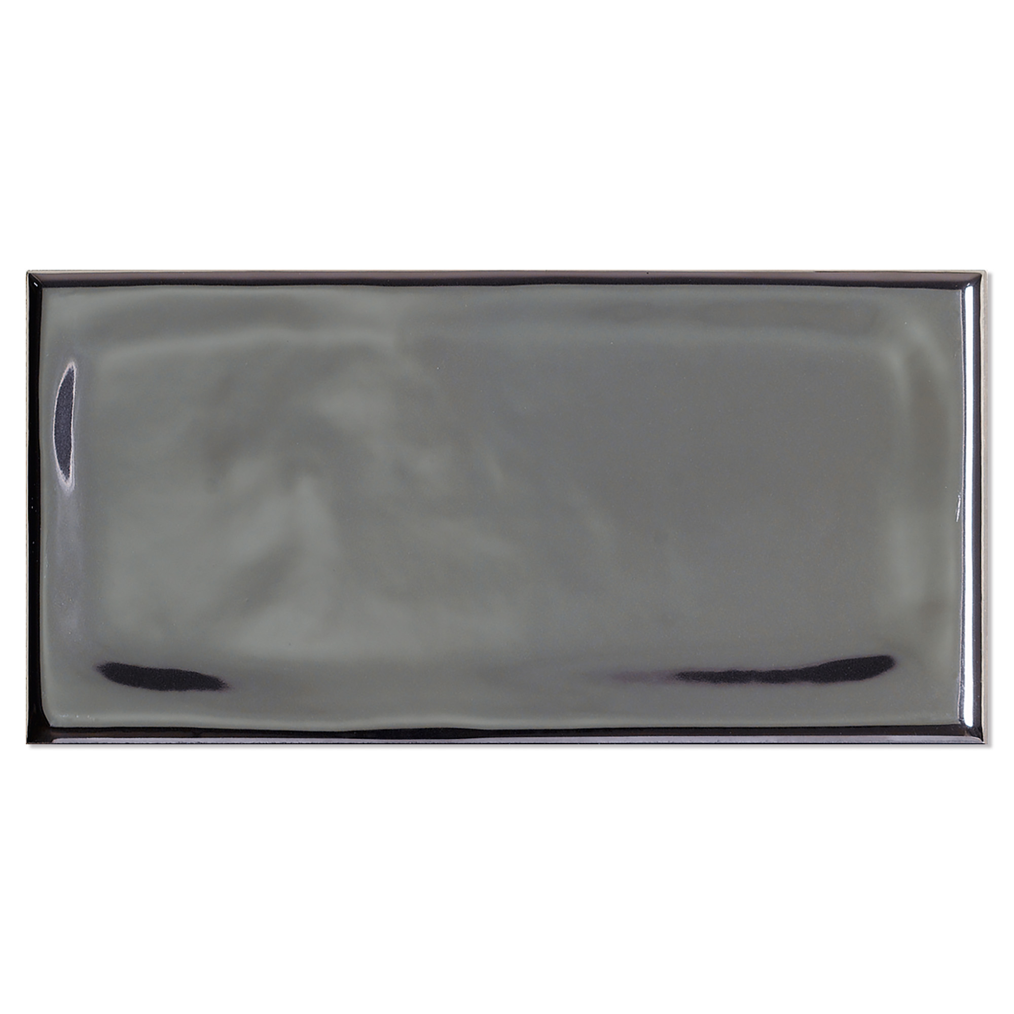 Kakel Handform Silver Blank-Relief 7.5x15 cm