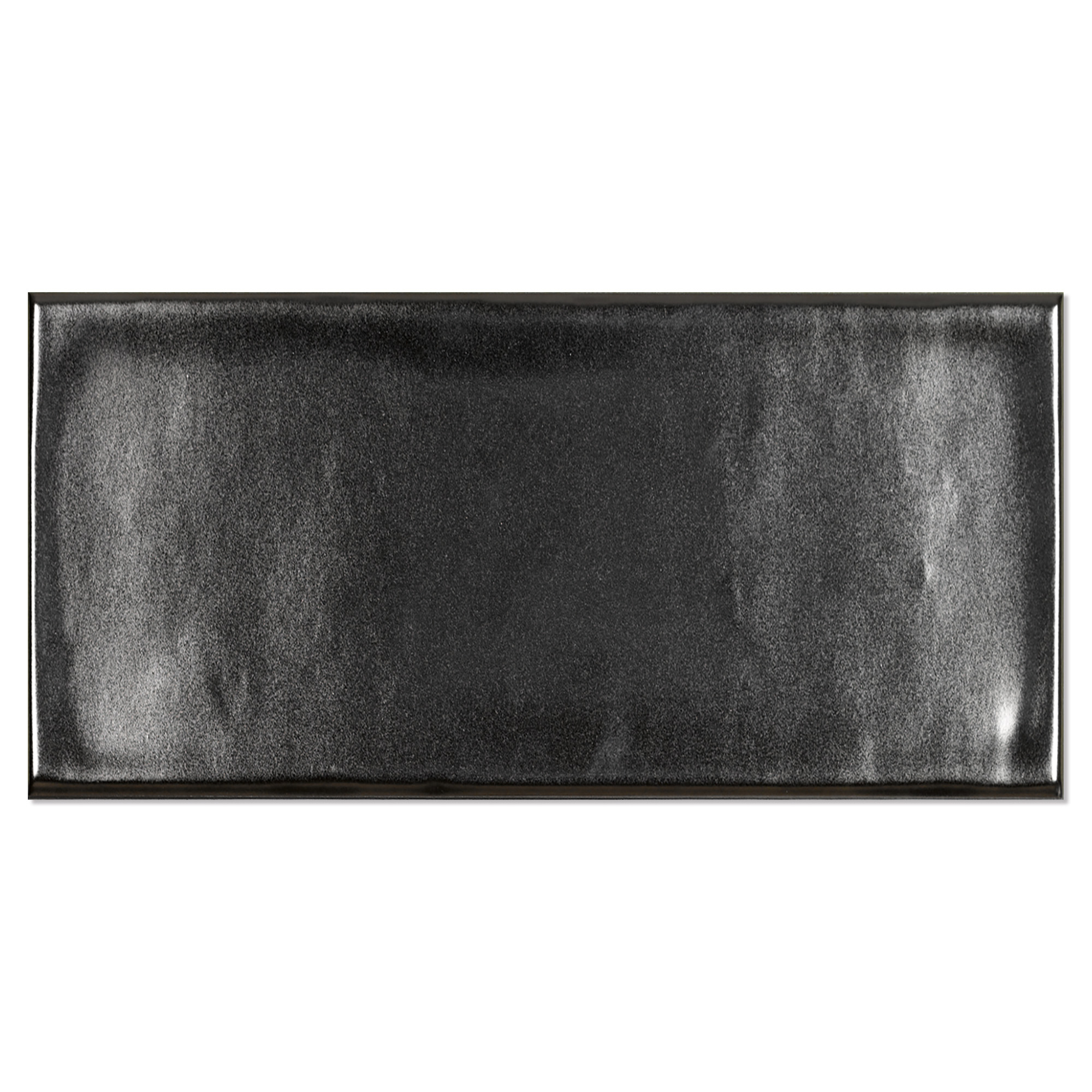 Kakel Handform Silver Matt-Relief 7.5x15 cm
