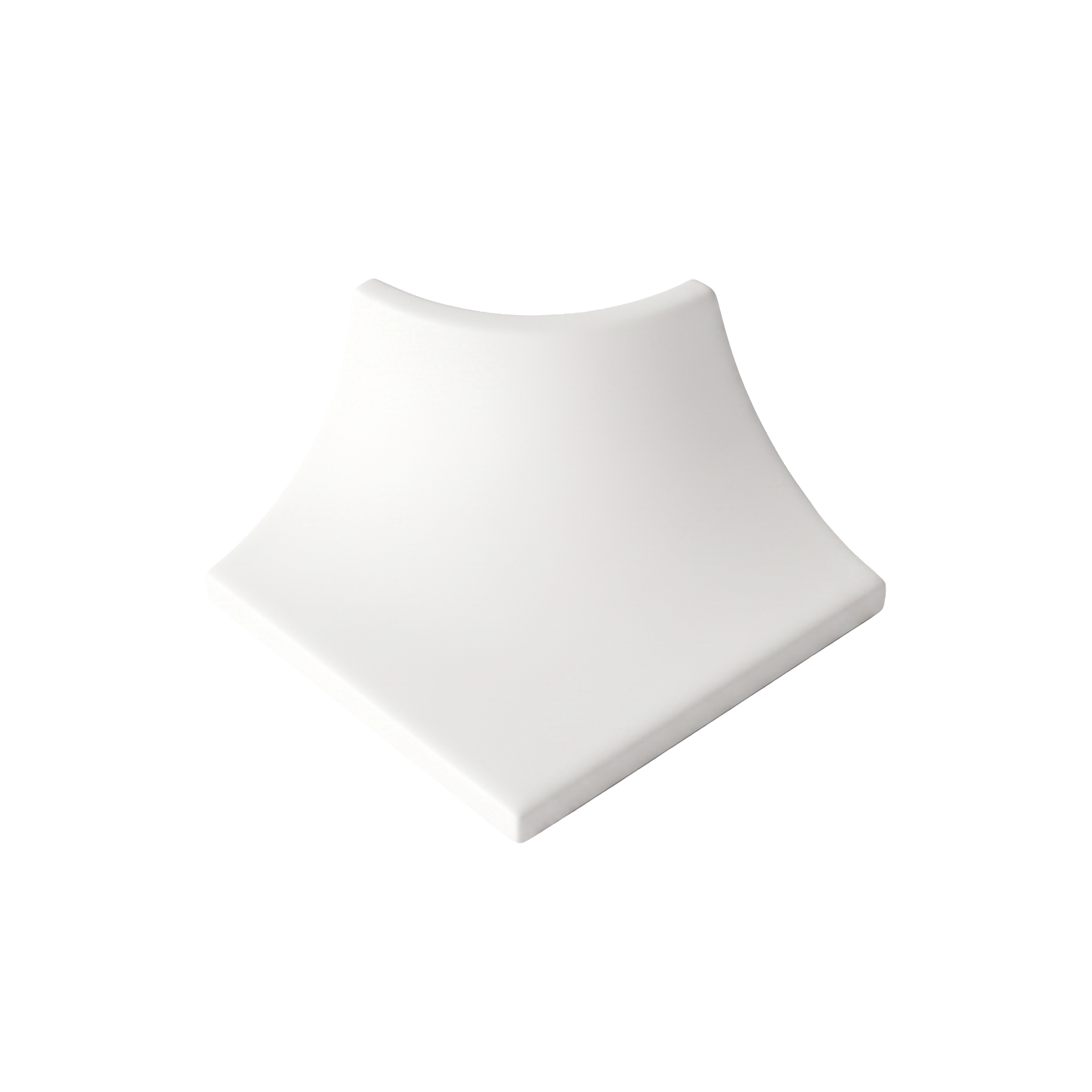 Mainzu Dekor Kakel Chroma Dekorhörn Vit Blank