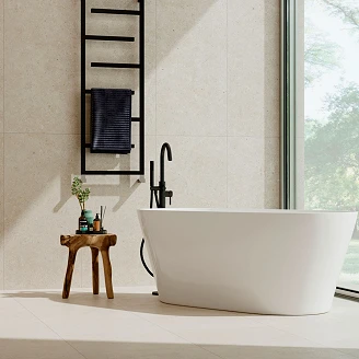 Klinker <strong>Kalksten Nord</strong>  Beige Matt 60x60 cm