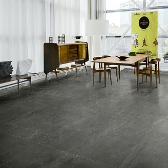 Unicomstarker Klinker Board Graphite Matt Halkfri 60.4x90.6 cm