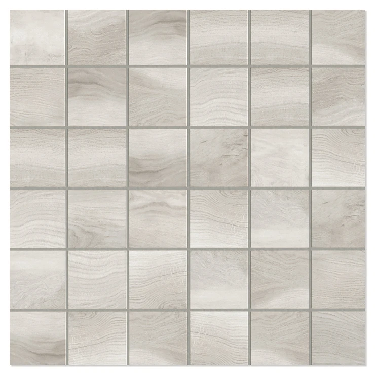 Unicomstarker Mosaik Träklinker Wooden Willow Matt 30x30 (5x5) cm
