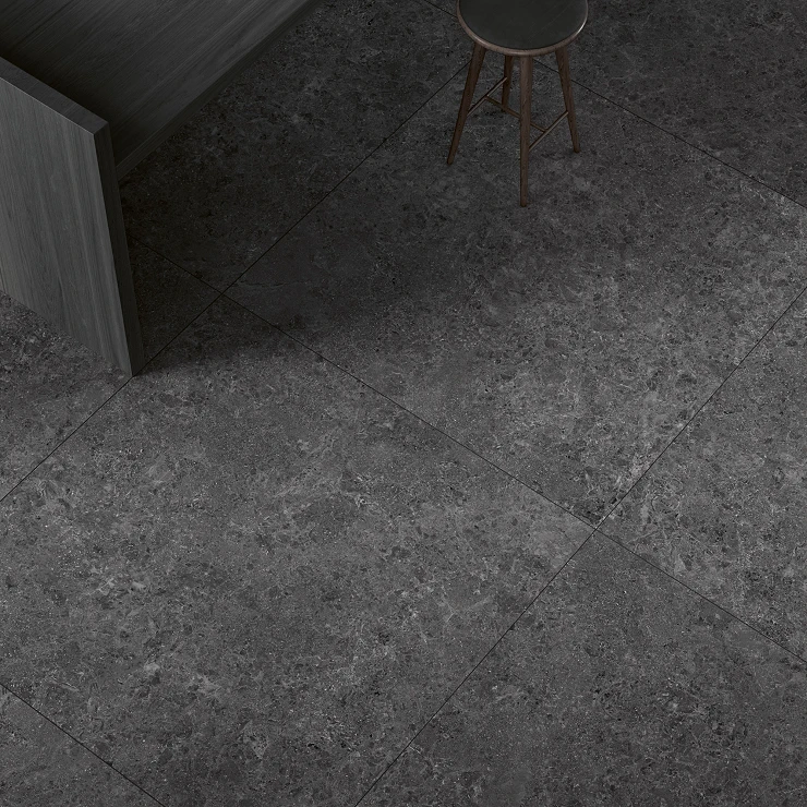 Unicomstarker Klinker Blooming Stone Thunder Black Matt 120x120 cm