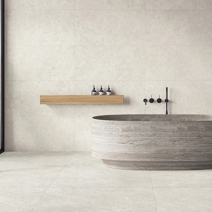 Unicomstarker Klinker Blooming Stone Alabaster White Matt 60x60 cm