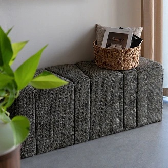 Sittpuff Rektangulär Aldeva Grön