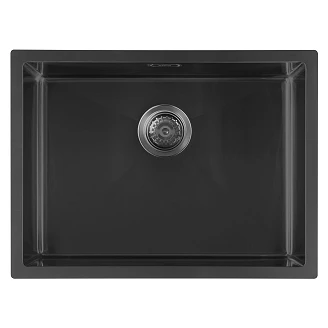 Rostfritt Stål Diskho <strong>Laretta</strong>  Metall Svart 60x45 cm