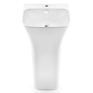 Bathco Tvättställ Cartes Vit Blank 45 cm