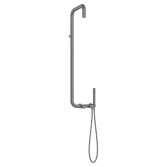 Takduschset Silia Grå Titanium Matt