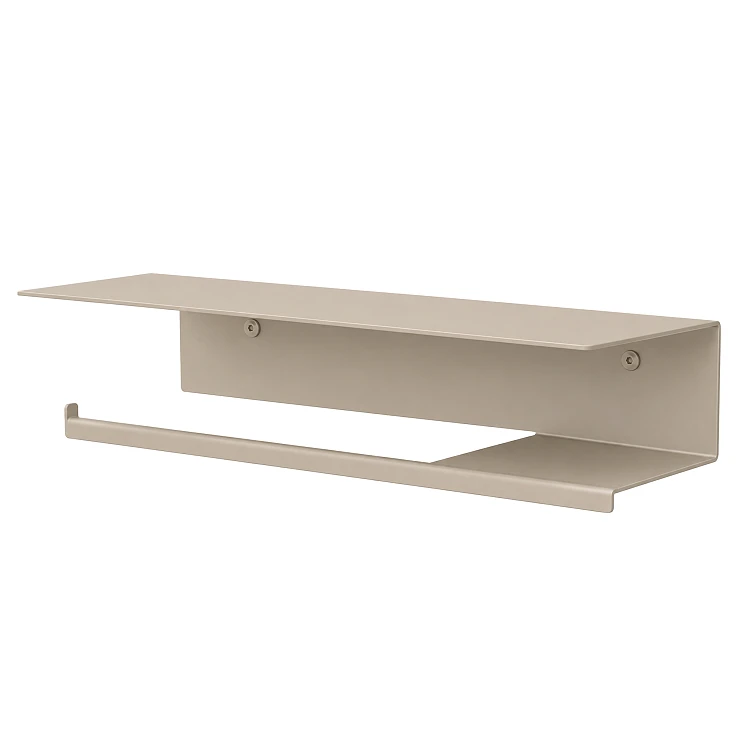 Köksrullehållare Sommardopp 37 cm Vänster Beige