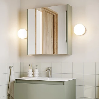 Spegelskåp Lumin Oliv Matt 60 cm