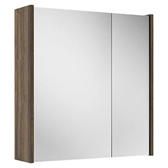 Spegelskåp Lumin Walnut Matt 60 cm