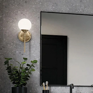Kichler Vägglampa Benno Champagnebrons