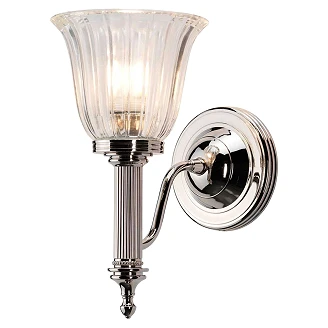 Elstead Vägglampa Carroll Polerad Nickel