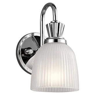 Kichler Vägglampa Cora Polerad Krom