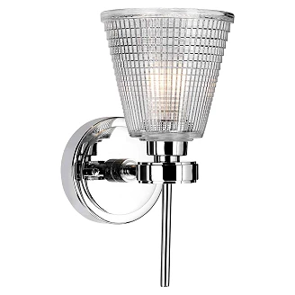 Elstead Vägglampa Gunnislake Polerad Krom
