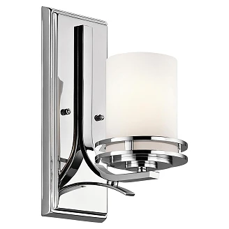Kichler Vägglampa Hendrik Polerad Krom