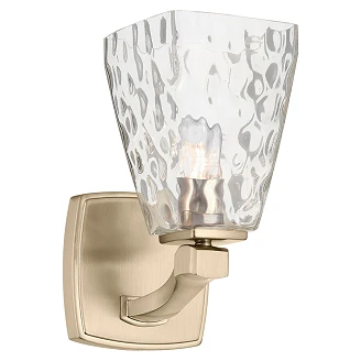 KICHLER Vägglampa Marant Champagnebrons