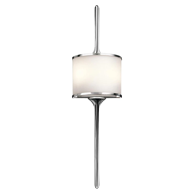 Kichler Vägglampa Duo L Mona Alpha Polerad Krom