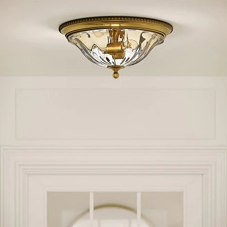 Hinkley Taklampa Duo Cambridge Ny Polerad Brons