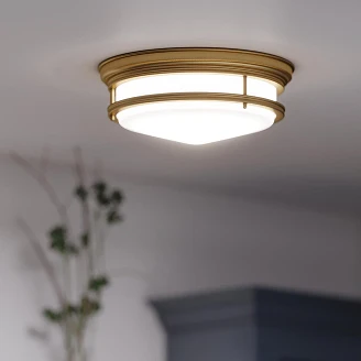Hinkley Taklampa Trio Hadley Beta Borstad Brons