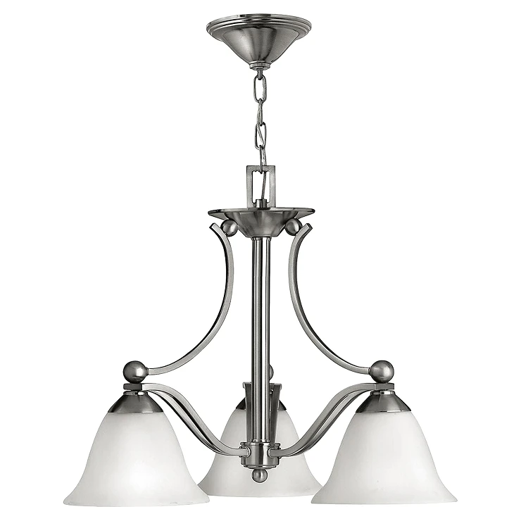Hinkley Hängande Lampa Trio Bolla Borstad Nickel
