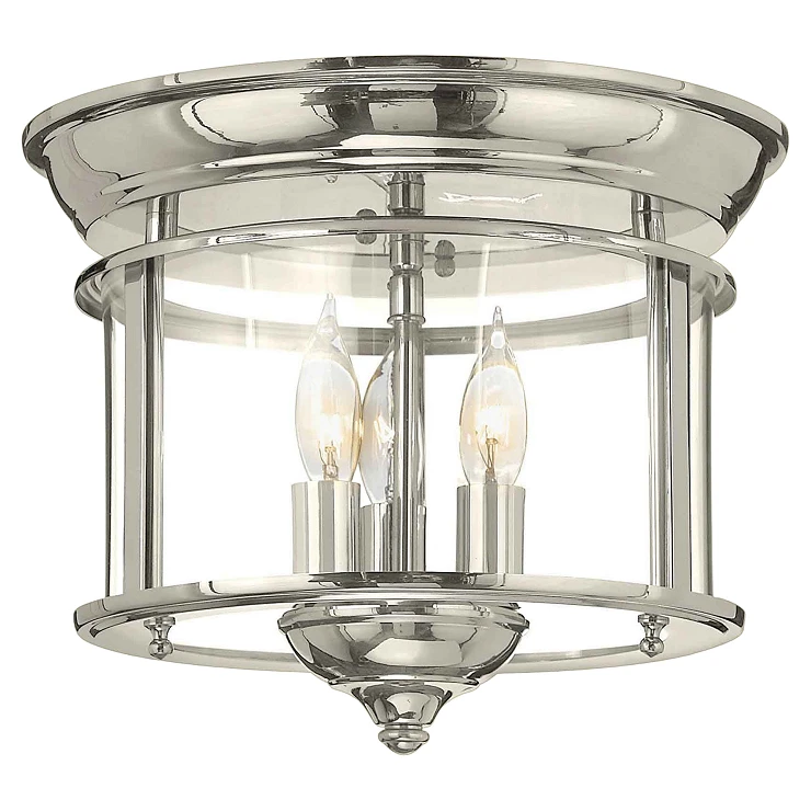 Hinkley Taklampa Trio Gentry Polerad Nickel