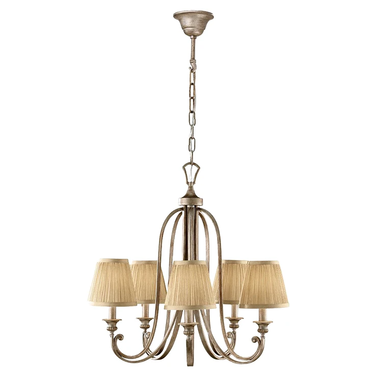 Feiss Hängande Lampa Penta Abbey Silver Sand