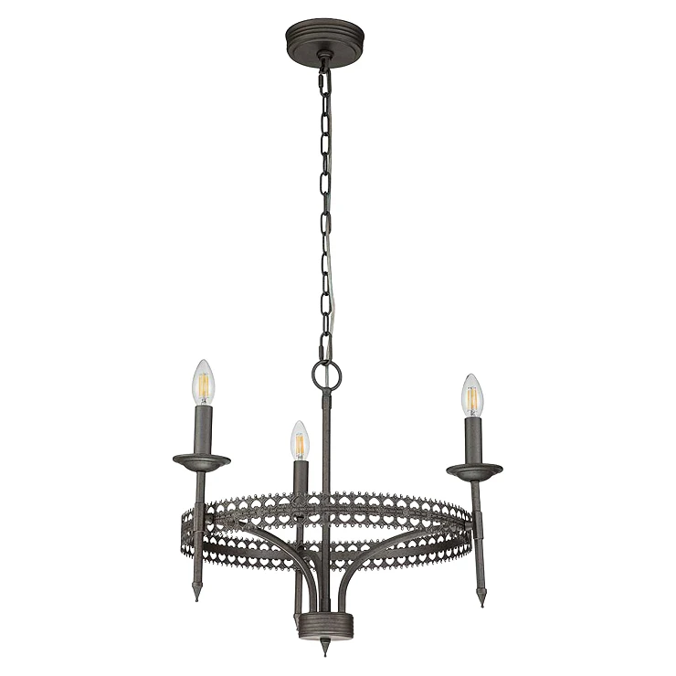 Elstead Hängande Lampa Trio Crown Beta Järnport