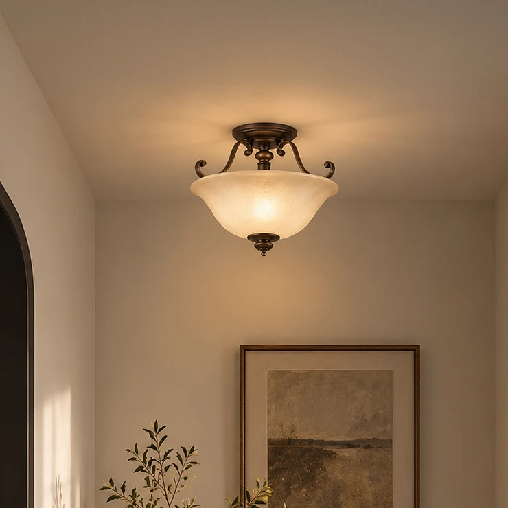 Hinkley Taklampa Duo Dunhill Kunglig Brons