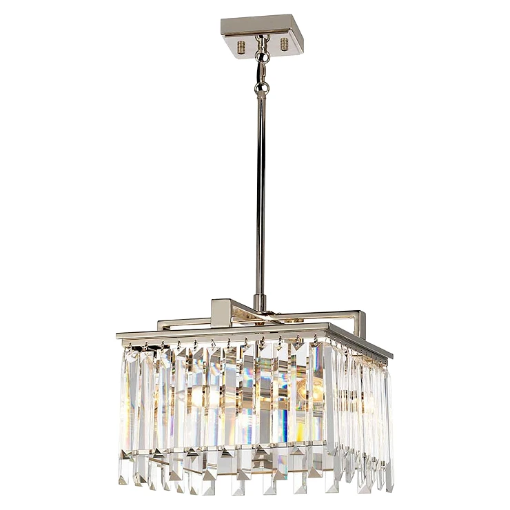 Elstead Hängande Lampa Quadra S Aries Polerad Nickel