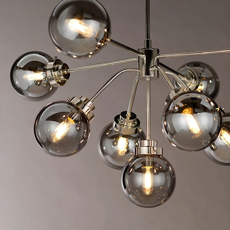 Elstead Hängande Lampa Nona Kula Polerad Nickel