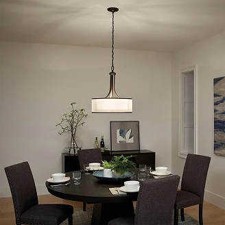 Kichler Hängande Lampa Quadra Lacey Beta Mission-Brons