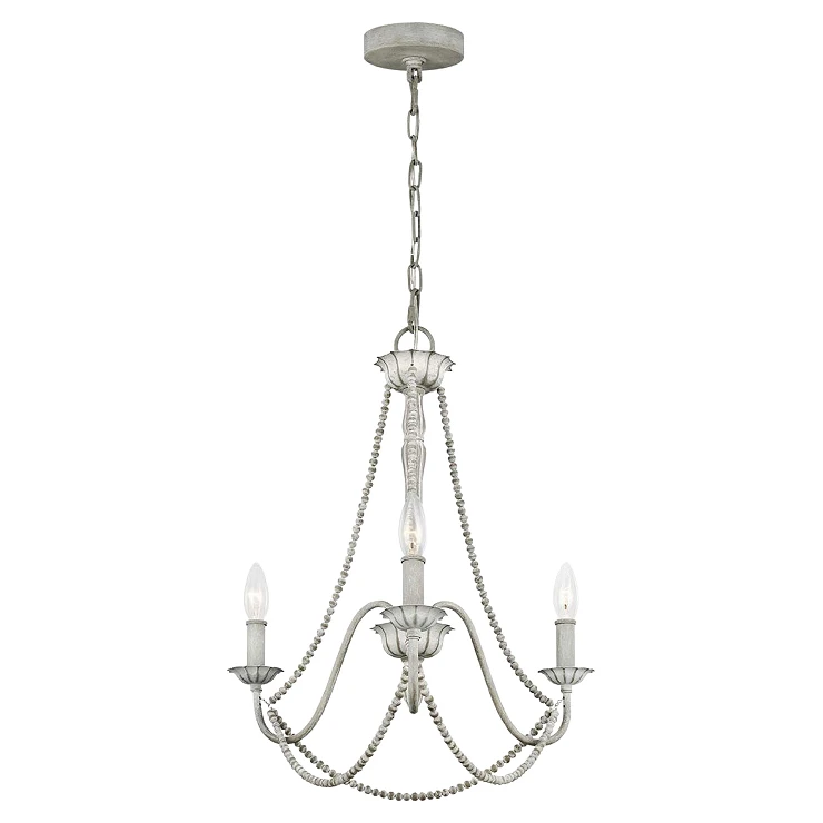 Feiss Hängande Lampa Trio Maryville Tvättad Grå