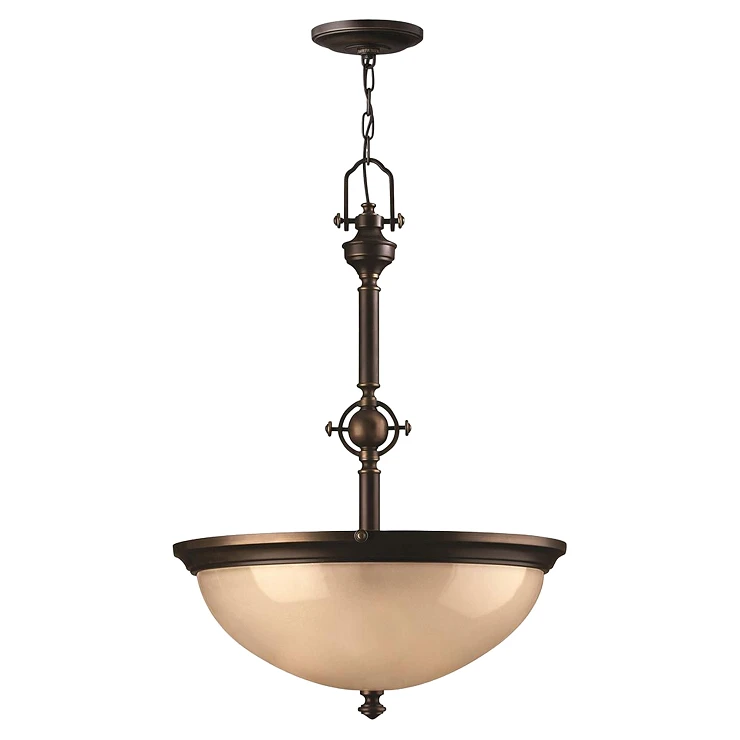 Hinkley Hängande Lampa Trio Mayflower Gammal Brons