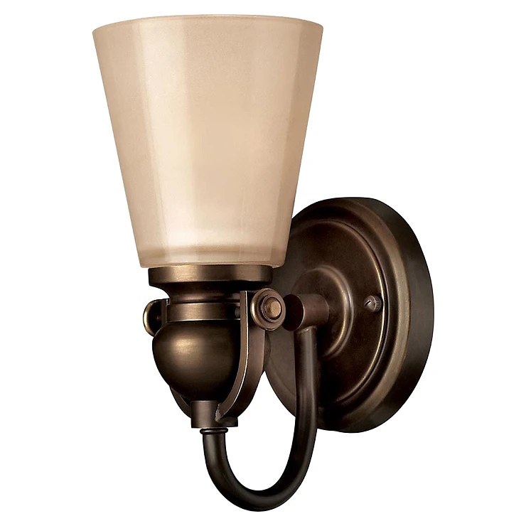 Hinkley Vägglampa Mayflower Gammal Brons