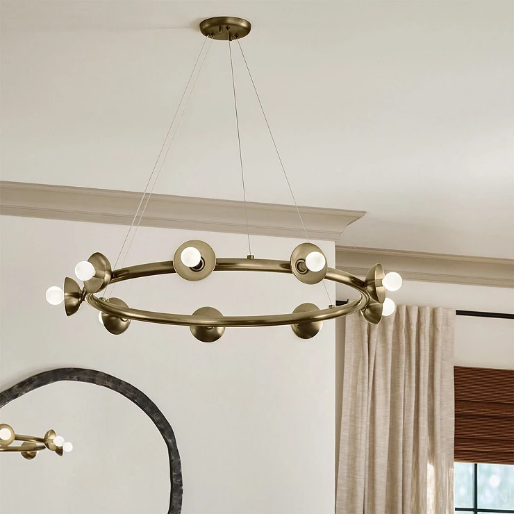 Kichler Hängande Lampa Nona Palta Champagnebrons