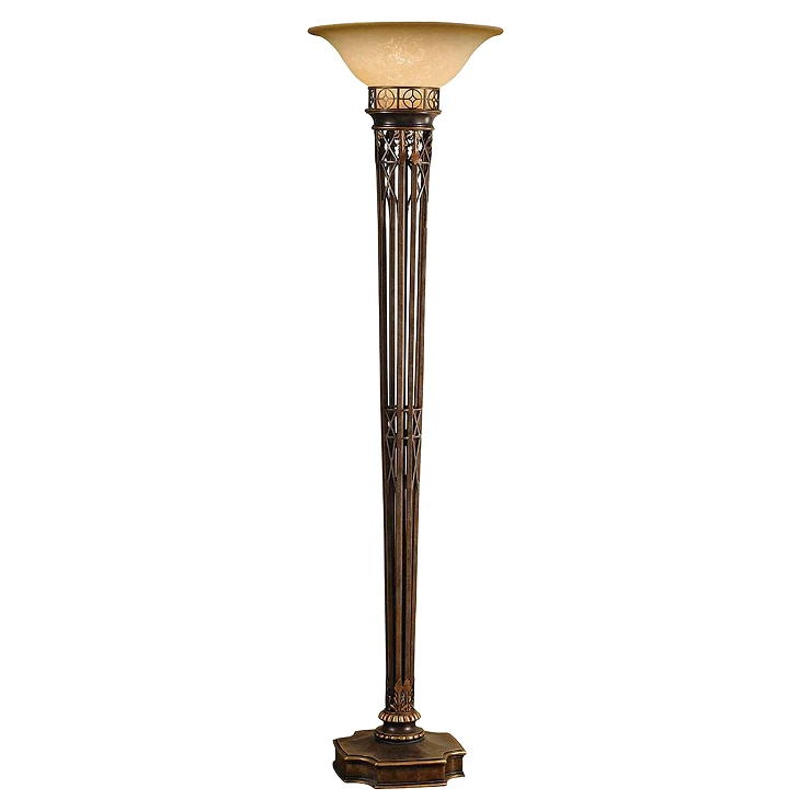 Feiss Golvlampa Opera Gamma Firenze Guld