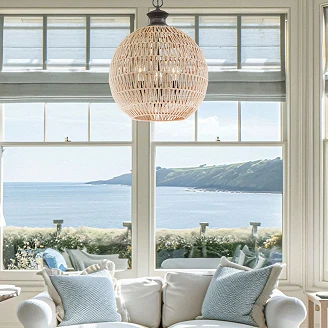 Quoizel Hängande Lampa Trio Casablanca Beta Palladisk Brons