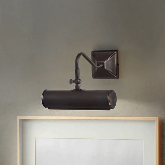 Elstead Vägglampa Picture Light Mörk Brons 19 cm