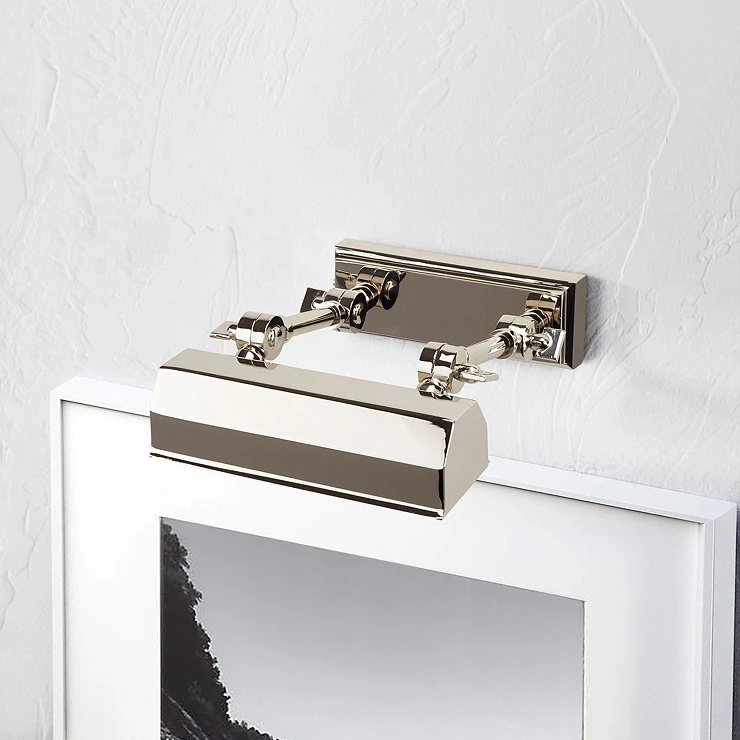 Elstead Vägglampa Chawton Polerad Nickel