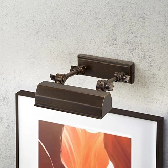 Elstead Vägglampa Chawton Mörk Brons 18.2 cm