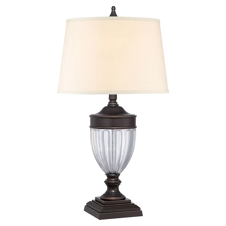 Quoizel Bordslampa Dennison Palladisk Brons